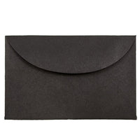 JAM Paper 3drug Mini Small Envelopes, 2 5/16 x 3.63, Black Linen Recycled, 1000 Pack (13238B)-Black