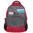 Vangoddy 15.6" Laptop Backpack - Red-Interior organizational compartments