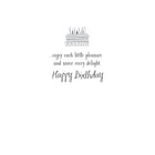 MillBrook Studio Greeting Cards/Envelopes - 5-3/8" W x 7-3/4" H - Cake and Candles - 18 Pack-5-3/8" x 7-3/4" Folded cards