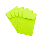 JAM Paper #1 Coin Envelopes, 2.25 x 3.5, Brite Hue Ultra Lime Green, 1000 Pack-#1 Coin (2.25 x 3.5 inches)