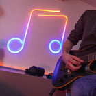 Twinkly Flex 10' Multicolour Light Tube with White Wire-Instant Wi-Fi and Bluetooth connection