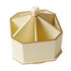 Martha Stewart Lazy Susan Desk Organizer - Beige-6