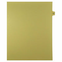 Mark Maker Legal Exhibit Index Tab Buff Single Tabs, 1/15th Cut, Letter Size, No Holes, Number 123, 25 Pack-Buff Single Tabs, 1/15th Cut