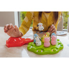 Educational Insights Barnyard Bounce Game - Multicolor-Includes barnyard board, 8 animals, 4 pattern cards, and an air-powered Highflyer