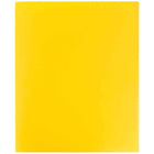 JAM Paper Plastic Heavy Duty Two Pocket Folders, Yellow, 108 Pack (383HYEB)-Paper weight: heavy duty