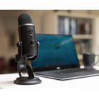 Logitech Blue Yeti USB Condenser Microphone - Blackout-Platform Compatibility: YouTube, Twitch, Zoom, Xsplit, Discord, Skype, GoToMeeting, Soundcloud, OvrStream, Audacity, iMovie, Pro Tools, GarageBand
