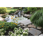 Koolatron 400 Gallon Liner Pond Kit with Solar Light-Includes UL & ULC Approved pump with 2 fountain heads, diverter & telescopic riser