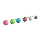Flash Furniture Bright Beginnings Commercial Grade 64 Piece Jumbo Peg Accessory Pack for Modular STEAM Walls - Pastel Multicolor-Clean with a Damp Cloth
