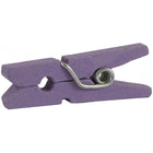 JAM Paper Wood Clothing Pin Clips, Small, 7/8, Lavender Purple, 2 Packs of 50, 100 Total (2230719107a)-4