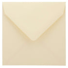 JAM Paper 5 x 5 Square Envelopes, Ivory with V-Flap, 1000 Pack (02792256C)-Ivory