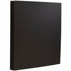 JAM Paper Matte Cardstock, 8.5" x 11", 65 lb, Smooth Black, 250 Pack (64431263b)-65 lb paper weight