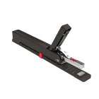 TRU RED Long Reach Stapler - 20-Sheet Capacity - Black-Stapler has half-strip capacity and holds 1/4" staples