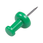 JAM Paper Push Pins, Green, 100 Pack (2242954)-4