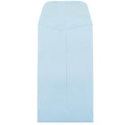 JAM Paper #6 Coin Envelopes, 3 3/8 x 6, Baby Blue, 500 Pack-Blue Envelopes