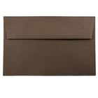JAM Paper A9 Invitation Envelopes, 5.75 x 8.75, Chocolate Brown Recycled, 250 Pack (32311328H)-Chocolate brown recycled envelope