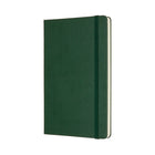 Moleskine Ruled Hard Cover Classic Notebook - Large - Myrtle Green - 5" x 8.25"-Narrow Ruling