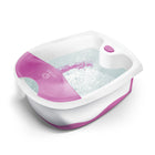 Lomi Rejuvenating Foot Spa Bath - Pink-14 Bubble Jets