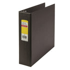 Staples Economy Binder - 2" - Black-Light-use binder ideal for single or multi-subject files