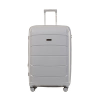 Air Canada Optimum 28" Hardside Spinner Luggage - Light Grey-Constructed in Polypropylene