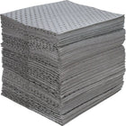 Zenith Safety Bonded Sorbent Pads, Hazmat, Medium, 15" L x 17" W, 100 Pack-100% bonded polypropylene fibre