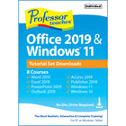 Individual Software Professor Teaches Office 2019 & Windows 11 [Download]-Learn how to use the desktop and personalize windows 11