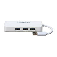Trendnet USB 3.0 to Gigabit Adapter + USB Hub-Add one Gigabit Ethernet port