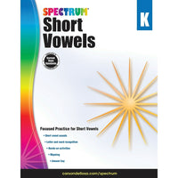 eBook: Carson-Dellosa 704972-EB Short Vowels - Grade Kindergarten-You will receive two emails: one confirming your entire order, and one with a "Download Software" buttonYou can download immediately or return to your email to download later