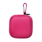 Nifty Square Earbud Case NSECPK , Pink-Internal Mesh Pocket for Small Items