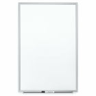 Quartet Premium Porcelain Board with Aluminum Frame - 6' x 4'-4 assorted Quartet dry-erase markers included