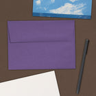 JAM Paper A7 Invitation Envelopes, 5.25 x 7.25, Dark Purple, 250 Pack (563912508H)-Envelope Size: 5.25" x 7.25"