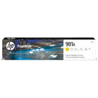 HP 981A Yellow Original PageWide Ink Cartridge (J3M70A)-Ink Colour: Yellow