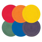 Champion Sports Vinyl Spot Markers, Assorted, 6 Pack (CHSMSPSET)-Large 10" poly spot markers
