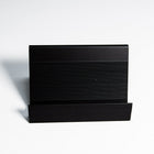 Futech ABC010 Aluminum Slanted Business Card Holders, Assorted Colours, 10 Pack-Business Cards Slot: 0.5" - Front Plate: 0.75" - 1mm Thickness