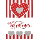 Rosedale Gold Greeting Cards/Envelopes - Happy Valentine's Day Grandson - 5-1/2" x 8" - 6 Pack-Printed on premium uncoated card stock