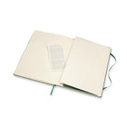 Moleskine Ruled Hard Cover Classic Notebook - Extra Large - Myrtle Green - 7.5" x 9.75"-Enclosed Bound Notebook