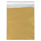 JAM Paper Foil Envelopes with Self Adhesive Closure, 10 x 13, Open End, Gold, 100 Pack (0132355B)-Gold