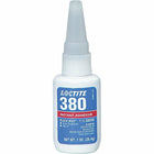Loctite Black Max 380 Toughened Adhesive, Black, Bottle, 1 Oz. - 2 Pack-Colour: Black