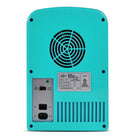 Koolatron Retro Portable 6 Can Thermoelectric Mini Fridge Cooler - 4 L / 4.2 qts - Aqua-Lightweight, compact, and portable, this 4-Liter cooler features a twist-to-open door handle and a compact window