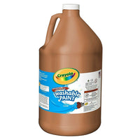 Crayola Artista Ii 128 Oz. Washable Paint, Brown-Brown