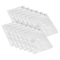 Charles Leonard Pencil Pouch with Ziplock Closure, 12 Pack (CHL76370)-All ages and grades