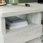 Sauder 52"W Porto Palma Desk - Haze Acacia-5 Years Limited Manufacturer Warranty