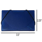 JAM Paper Plastic Business Card Case, Ice Blue, 5 Pack (363641g)-Dimensions: 2 1/4"(H) x 3-1/2"(W) x 1/4"(D)
