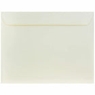 JAM Paper 10" x 13" Booklet Strathmore Envelopes - Natural White Wove - 25 Pack-Colour: White