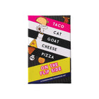 Blue Orange Taco Cat Goat Cheese Pizza: On The Flip Side-Family Game