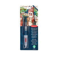 Derwent Push Button Waterbrush - Medium Tip-Medium tip water brush perfect for building textures and layers