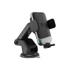Powerology Qi 10W/7.5W Automatic Sensor Car Mount - Black-Qi certified
