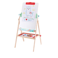Hape Flip Flat Wooden Easel-White
