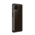 Samsung Soft Clear Cover Case for Samsung Galaxy A12 - Black-5