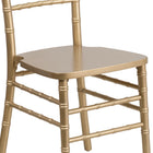Flash Furniture HERCULES Series Gold Wood Chiavari Chair-High Quality Hardwood Frame