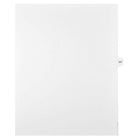 Mark Maker Legal Exhibit Index Tab White Single Tabs, 1/15th Cut, Letter Size, No Holes, Number 157, 25 Pack-White Single Tabs, 1/15th Cut